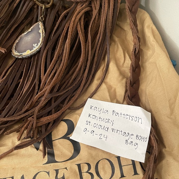 Vintage boho bag world traveler St. Cloud MM - Picture 2 of 9